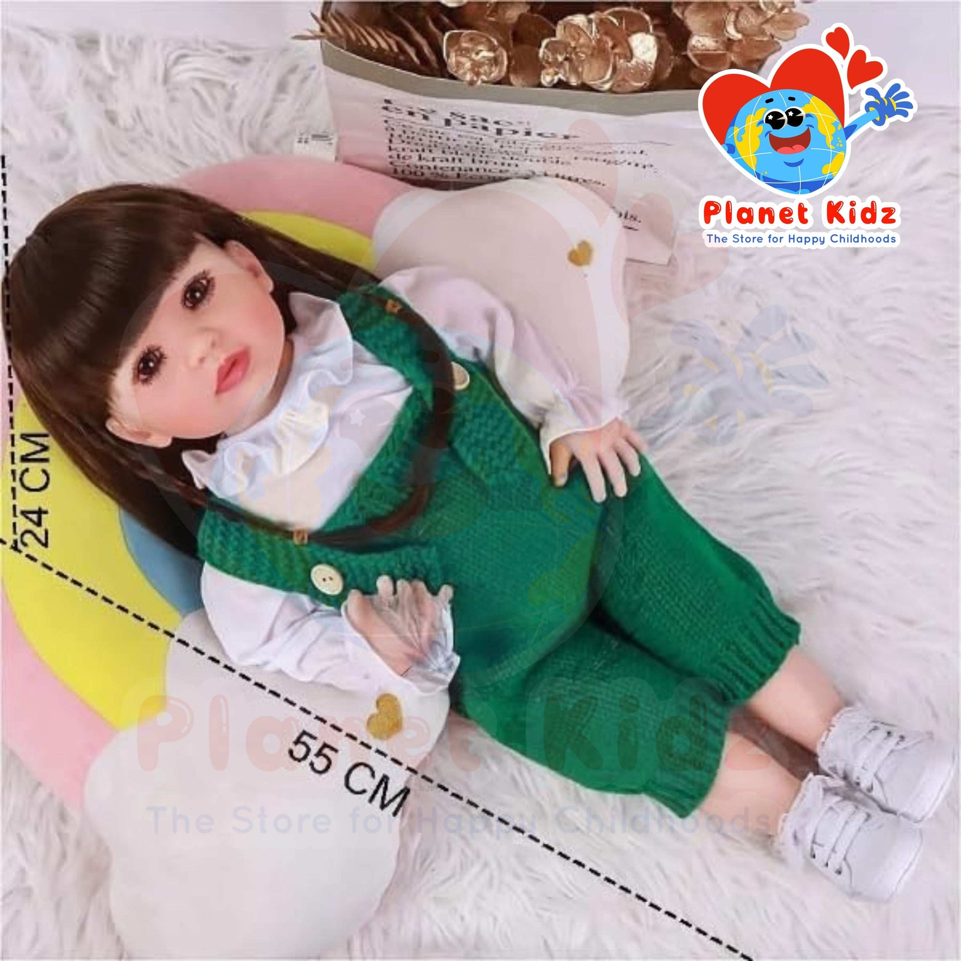 Soft Silicone Plush Doll – Big Size | Summer Special | Multicolor | For Boys & Girls (Ages 2–14 Years)