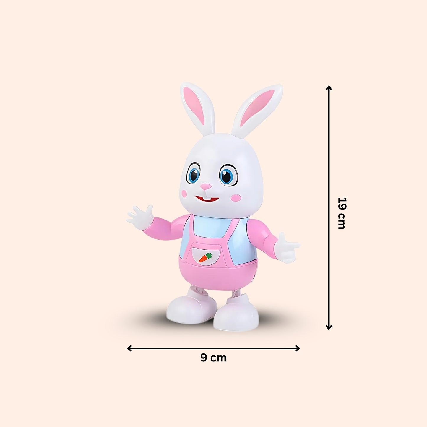 Rock & Hop Bunny Duo Combo Pack: Dancing Rabbit + Guitar Playing Rabbit