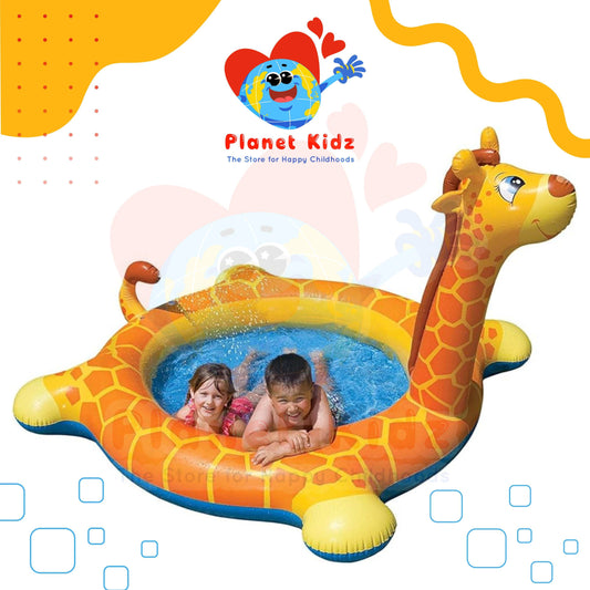 Intex Giraffe Spray Pool – Splashin' Summer Fun