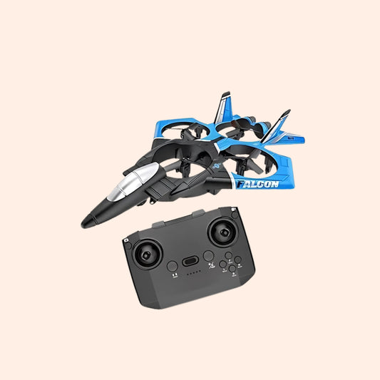 Remote Control Fighter Plane with Sensor | Ready to Fly | 360° Stunts | 6-Axis Gyro |